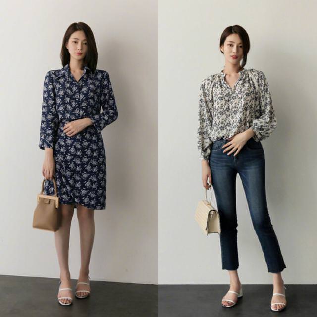 上班穿着的照片