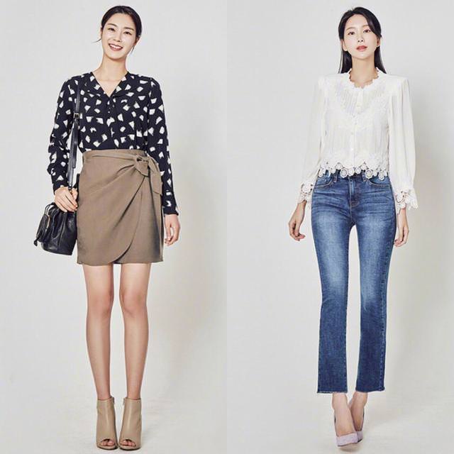 上班穿着的照片