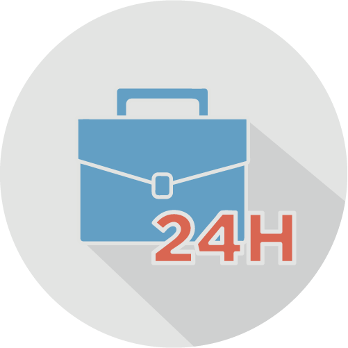 24 小时连续工作